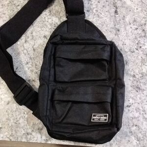 Stylish Black Crossbody Bag